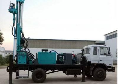 China Air Compressor Borewell Truck Mounted Drilling Rig 720m Depth for sale