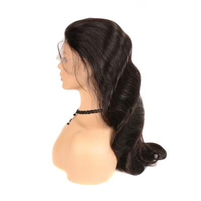 China Body Wave 13*4 Body Wave Swiss Glueless Lace Frontal Wigs Raw Indian Human Hair Lace Wigs Virgin Cuticle Aligned Body Wave Lace Front Wig for sale