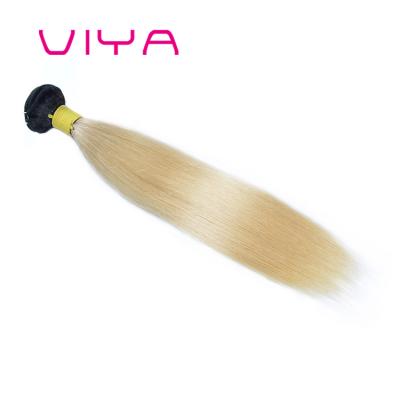 China 100%Human hair dropshipping wholesale virgin brazilian hair extensions bundle 1B613 color straight&bodywave for sale