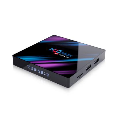 China New 2.4G/5G Set Top Box Android 9.0 Quad Core 4K Video H96 RK3318 4GB Max RAM Set Top Box for sale