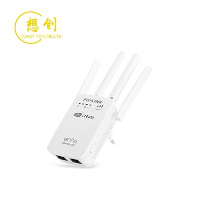 China Durable outdoor signal booster wifi 2.4Ghz booster booster amplifier 1200Mbps 4g wifi repeater for sale