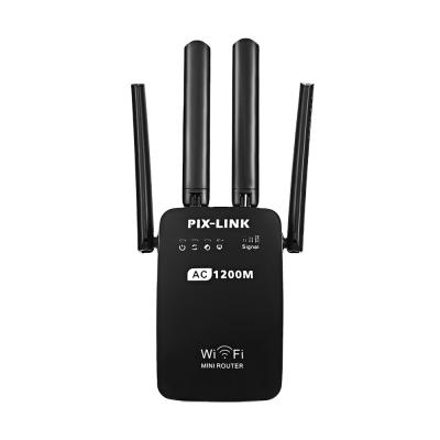 China LV-AC05 MINI Router 2.4G 5GHz WiFi 1200M AC Dual Band PICTURE-LINK LV-AC05 Signal Antenna Wifi Repeater for sale