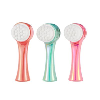 China Face Cleaner 3D Brush Maker Chinese Facial Cleansing Brush Silicone Facial Cleansing Brush for sale