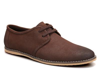 China Leer-Casual-Schuhe für Männer mit niedrigem Absatz, bequeme Suede-Schuhe für Männer mit höherem Absatz, Oxford-Schuhe zu verkaufen