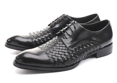 China Business BV Oxfords Männer Casual Dress Schuhe, Männer Schwarze Schnürsenkel Schuhe für Party zu verkaufen