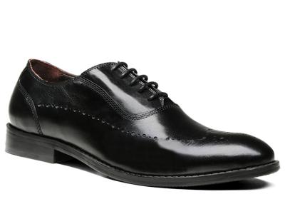 China Calçados Flat Mens Negro Oxford Confortável sola Lacing Calçados de negócios à venda