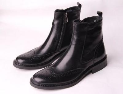 Chine Bottes de combat pour hommes en cuir Designer Web Bottes de combat pour hommes à cheville haute à vendre