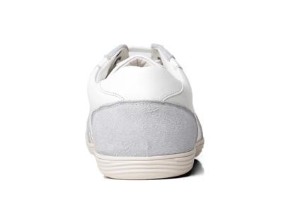 China OEM Mensen Casual Schoenen Suede Leer Mensen Witte Platte Schoenen Te koop