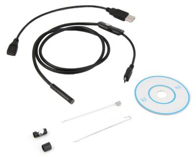 China Waterproof Mini USB Endoscope Pipe Inspection Camera 2 in 1 Android PC Endoscope Snake Tube Waterproof 5.5mm Camera for sale