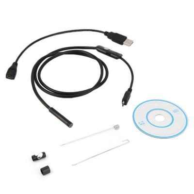 China Mini Android Plastic Endoscope 2 in 1 Micro USB OTG Endoscope Camera IP67 Inspection Monitoring Endoscope Camera for sale