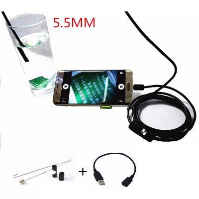 China Metal SE-E9 HD 720P 9mm Waterproof Flexible 6 LED Camera for Android Phone USB Endoscope for sale