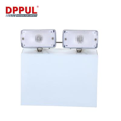 China 2020 Price Professional Rechargeable LED Emergency Light China Dppul Manufacturer Emergency Twinspot Light for sale