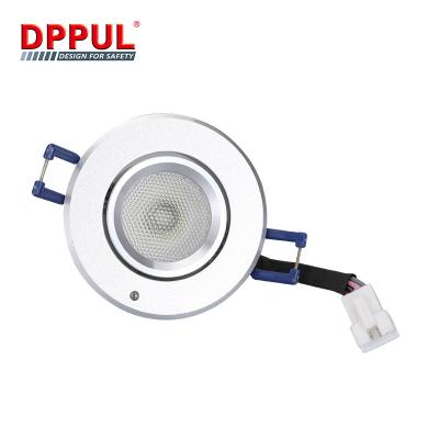 China Efficient Hanging Rechargeable Emergency Lighting DP 3W High Brightness Emergency Downlight Kit LED Emergency Light Kit for sale