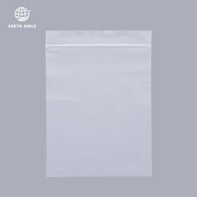 China BIODEGRADABLE transparent/frosted custom clothing jars jewelry packaging bag biodegradable plastic ziplock bag for sale