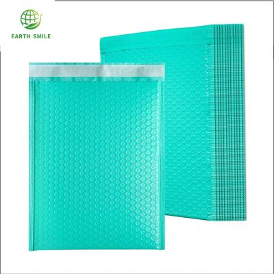 China Biodegradable Mailing Bubble Bags Custom Design Seal Rose Gold Padded Packaging Adhesive Envelope Mailing Compostable Bubble Bag for sale