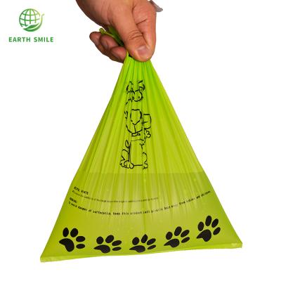 China High Quality Viable Biodegradable Dog Poop Waste Bag Plastic Pet Waste Bag With Dispenser for sale