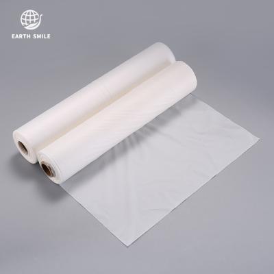 China Eco-friendly 100% biodegradable and compostable 100% biodegradable tear resistance plastic produce roll bags for food contact use for sale