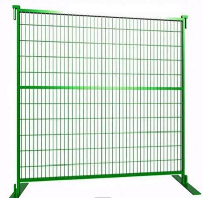 China Easily Assembled Canada Construction Site Welded Mesh Hot Dipped Temporary Barrier 8Ft Australia Temp Fence Construction Site On Hot Sale for sale