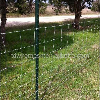 China Livestock Easily Gathered Fence, Field Fence Steel Barbed Wire Post Game T-Post Y-Post Steel Fence Animal Farm for sale