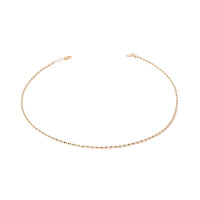 China New Arrival High Quality Fantasy Soft Necklace Fashionable Statistical Institute Double Layer Gold Plated Necklace For Women for sale