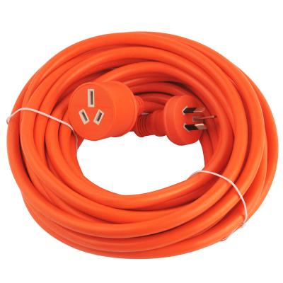 China Environmental Friendly Home Appliance SAA Approved Heavy Duty 15A 250V Australia Power Extension Cord for sale