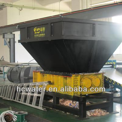 China Solid Waste Processing HC-DS Series Double Shaft Construction Medium Shaft Shredder for sale