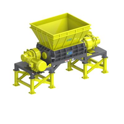 China Powerful Hotels Series HC-DS Double Shaft Middle Shaft Shredder Suitable For Waste Plastic Recycling for sale