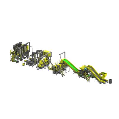 China Construction worksÂ   Huanchuang R&D Rubber Granule Recycling Machinery For Sale for sale