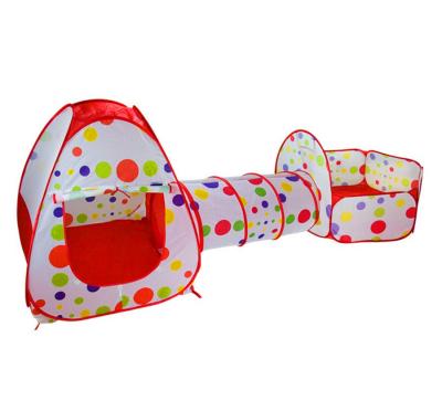 China Polyester Tunnel Tent Kids Tent For Toddlers Kids Play Gift For Kids Castle Play Tents for sale