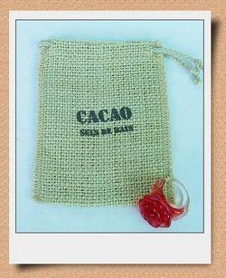 China Gift Packing Jute Drawstring Pouch  for sale