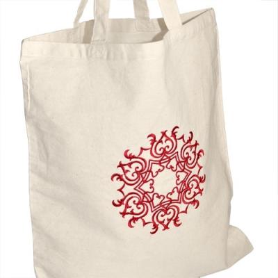 China Eco Friendly Embroidered Tote Bags For Bridesmaids , Reusable Shopping Bags for sale