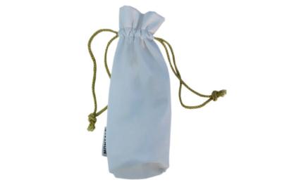 China Prenda impermeable blanca de la bolsa del lazo del cuero de la PU del perfume con el cordón en venta