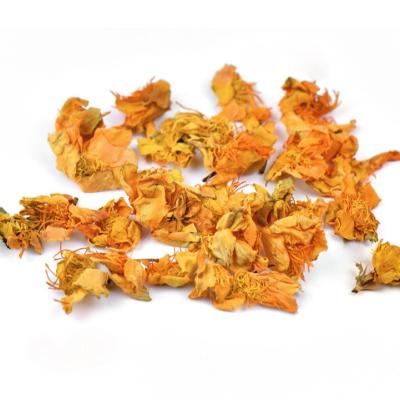 China Loose Lotus Flower Tea Chinese Golden Herbal Health Slimming Herbal Tea Best Quality Flavored Nasturtium Dried Loose Leaf Tea+ for sale