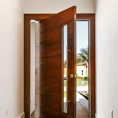 China Modern Custom Top Supplier High Quality Doors Hinged Hinged Pivot Door Entry Door Wooden Pivot Entry for sale