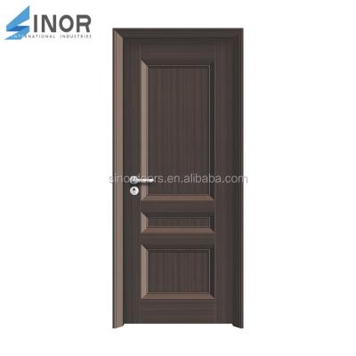 China Modern Sound Insulation Invisible Doors HDF Frameless Wooden Secret Doors for sale