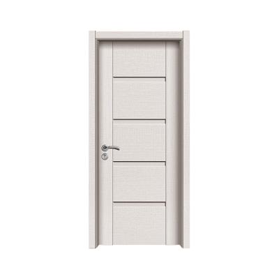 China Modern Interior One Shaker MDF Door Solid Wood Doors With Frame Designs For Hotel Home for sale