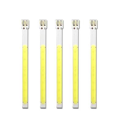 China Work Lamp 41.5mm 2.5mm 1W LED COB Strip 3V LED Light Source Super Slim Light Bar Chip 3.7V Lighting For Decoration Lamp 12000K Cool White for sale