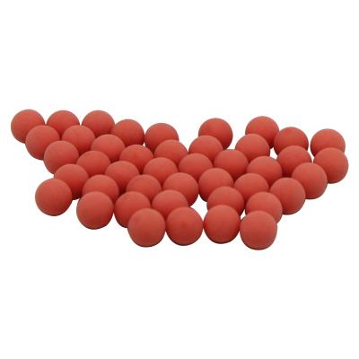 China Reuseable .43 Cal Paintball Reball Hard Rubber Paintball Balls for sale