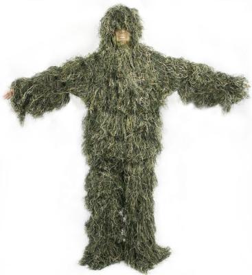 China Paintball Woodland Ghillie Suit Hunting Forest Camouflage Suit Gs-01 for sale