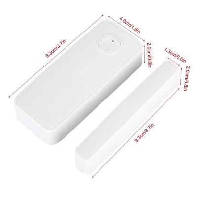 China Residential Tuya WiFi Window Security Alarm Remote Wireless Sensor/Door Sensor Compatible with Glasses Home/Alexa/IFTTT with Smart Life APP for sale