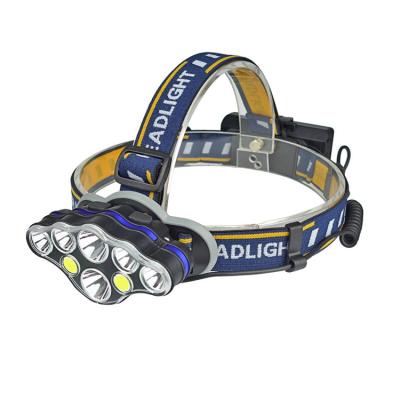 China Hot Selling Led Waterproof Cob Rechargeable Headlight Camping Flashlight Camp Usb High Power Camping Headlamp for sale