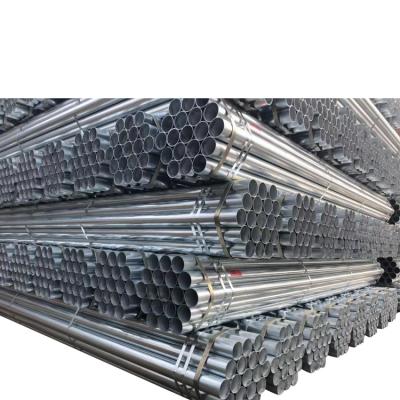 China Small Size 1/2 Inch Construction Structure / Water Transport 3/4 Inch Hot Dipped Galvanized Steel Pipes for sale