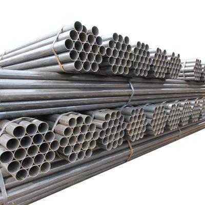 China Erw Mild Black Steel Pipe Carbon Structure Pipe Ms Standard Length Manufacturer for sale