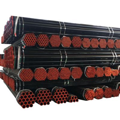 China Liquid Pipe Carbon Steel Seamless Steel Pipes ST37 ST52 Hot Rolled Material With Beveled End For Construction for sale