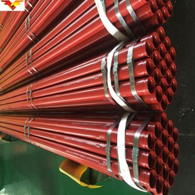 China YouFa Fire Fighting System Brand FM Certificate Fire Fighting Pipe ERW Steel Pipe With Grooved End for sale