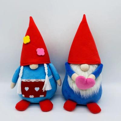 China 2021 New Design Christmas Decoration Elf Doll Cute Faceless Plush Toy Stuffed Gnomes Plush Doll For Home Decoration for sale