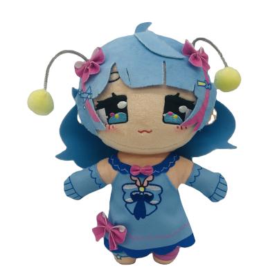 China Play Lovely Anime Girl Promotional Soft Stuffed Human Toys for sale