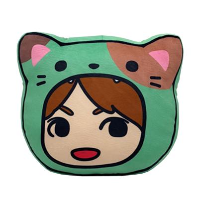 China Custom Mini Anime Irregular Shaped Pillow Japanese Cartoon Animal Pillow Throw Cushion Factory Decoration Wholesale Home Model for sale