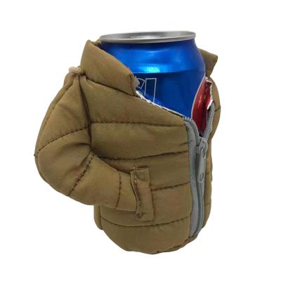 China New Design Portable Beer Can Cooler Bag Waterproof Insulated Outdoor Beer Can Cola Cooler Holder Bag for sale