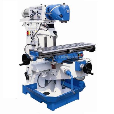 China X.Y.Z Machinery Repair Shops Decrease Auto Feed Pivot Head Milling Machine XQ6226B Price for sale